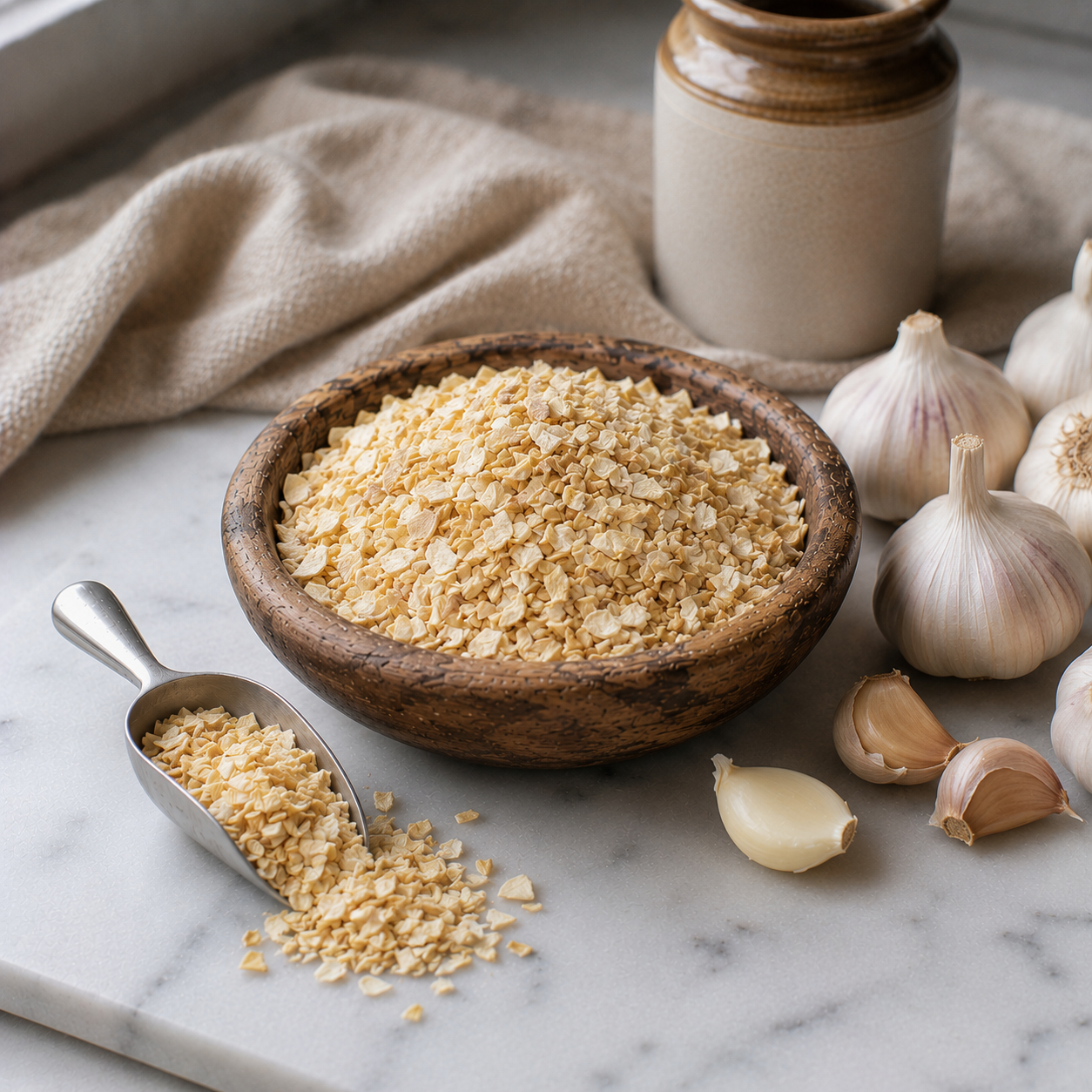 Dehydrated Garlic Chopped
